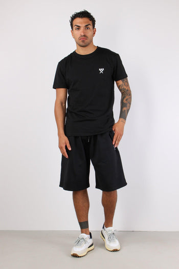 T-shirt Regular Logo Nero - 2