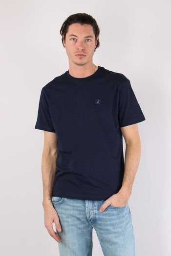 Adelmar T-shirt Logo Navy Blue - 2