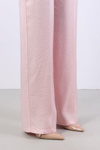 Pantalone Tessuto Cangiante Rosa - 7