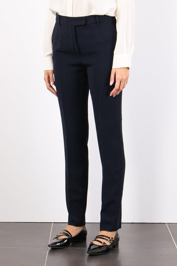 Jerta Pantalone Sigaretta Blue Navy - 6