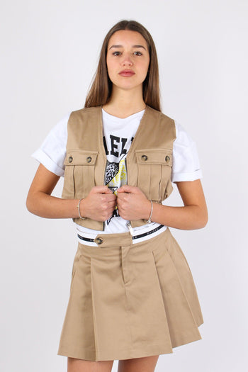 Gilet Tasche Taglio Vivo Safari - 2