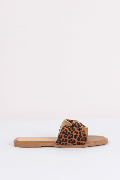 Ciabatta Fiocco Leopard