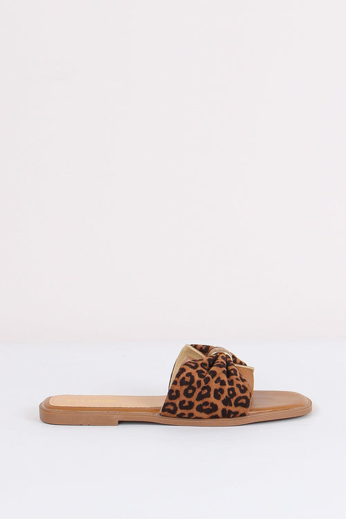 Ciabatta Fiocco Leopard