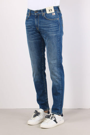 Denim Slim Fit Denim Medio - 3