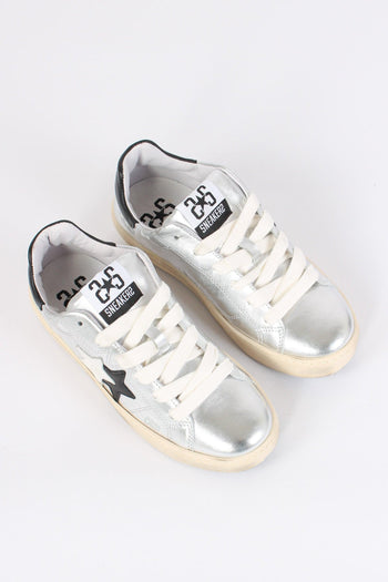 Sneakers Walk Star Argento/nero - 6