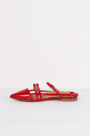 Slingback Cinturini Rosso - 5