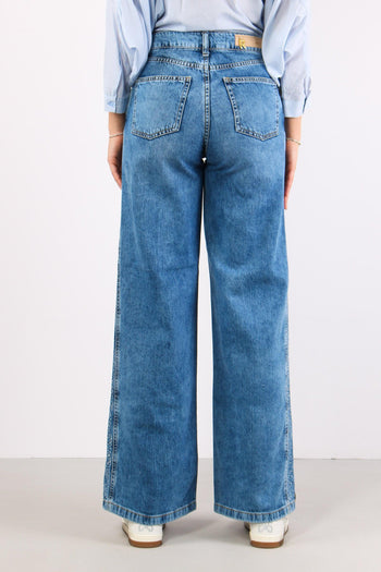Ellespack_20 Jeans Palazzo Strass Blue Deniim - 4