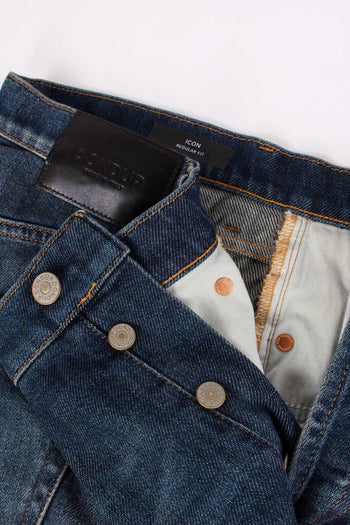 Icon Denim Regular Morbido Denim Medio - 8