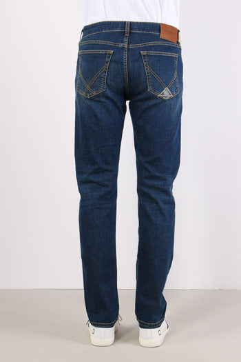 Denim Gamba Dritta Denim Scuro - 4