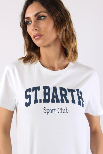 T-shirt Scritta Bianco - 7