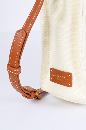 Shopping Mini Canvas Orso White - 7
