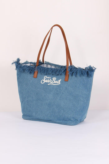City Bag Frange Denim - 2