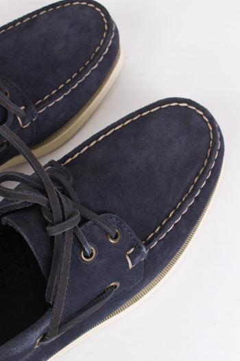 Mocassino Camoscio Blu Universe - 7