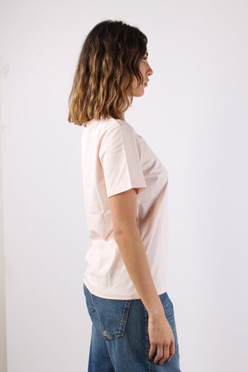 Lateral T-shirt Arriccio Spall Silver Peony - 6
