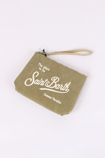 Aline Pochette Canvas Militare - 3