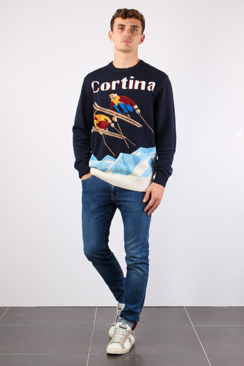 Maglia Girocollo Fantasia Cortina Ski - 4