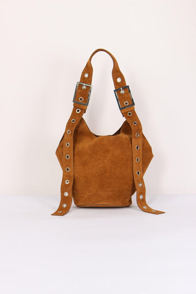 Hobo Smalll Suede Nocciola