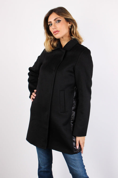 Cappotto Panno Piuma Black - 2