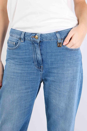 Denim Palazzo Light Blue - 7