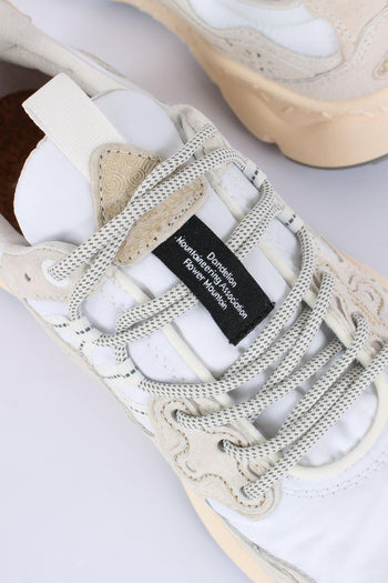 Sneakers Yamano Suede Nylon White - 5