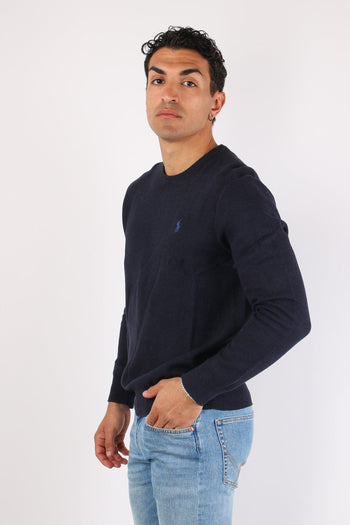 Maglia Girocollo Nido Dape Navy - 3