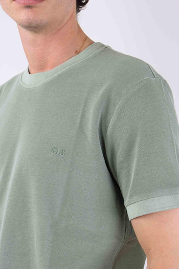 T-shirt Piquet Salvia - 8