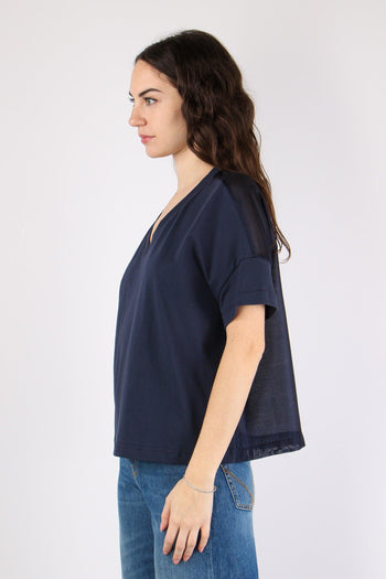 T-shirt Scavo V Organza Blue - 6
