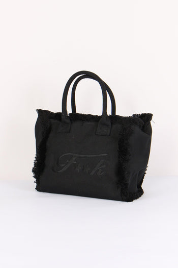 Shopping Canvas Logo Nero - 2