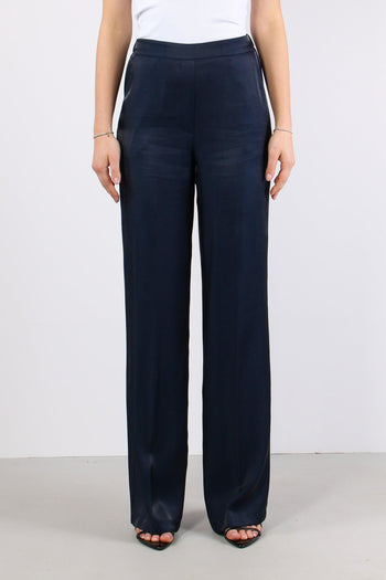 Pantalone Tessuto Cangiante Blu - 2