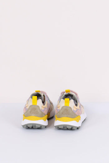 Sneakers Yamano Suede Animalier Lilac/pink - 3