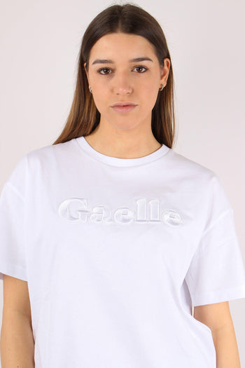 T-shirt Regular Logo Tono Su T Bianco - 6