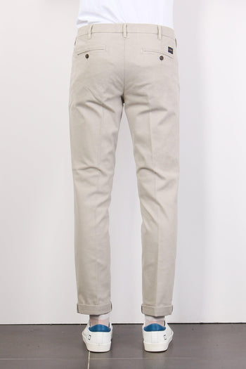 Pantalone Chino Regular Stretc Grigio Perla - 3