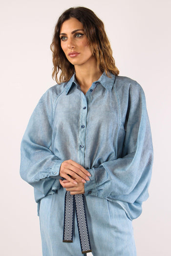 Camicia Over M/l Denim - 6
