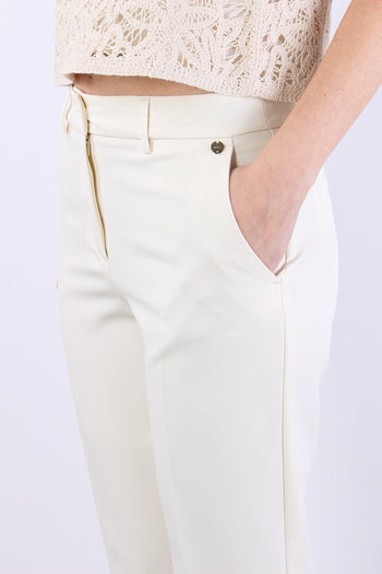 Pantalone Tecnico Dritto Panna - 7