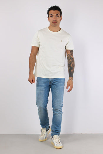 T-shirt Custom Slim Fit Cream - 2
