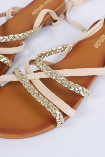 Sandalo Schiava Beige - 6