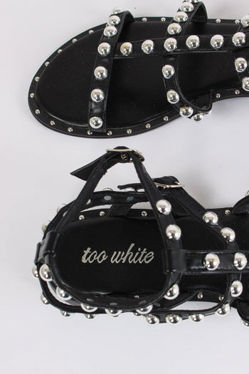 Sandalo Schiava Borchie Black - 5