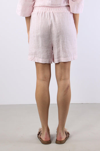 Short Lino Rosa - 4