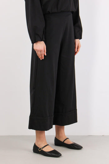 Pantalone Punto Milano Cropped Nero - 5