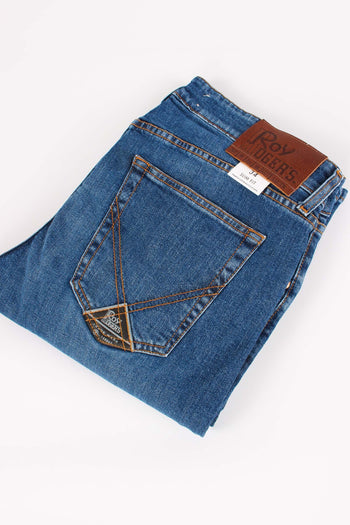 Denim Slim Fit Denim Medio - 3