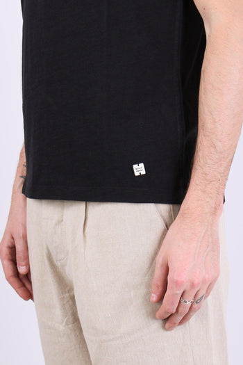 T-shirt Girocollo Basica Nero - 6