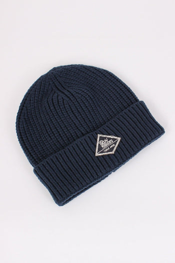 Cuffia Logo Basica Blue Navy - 4