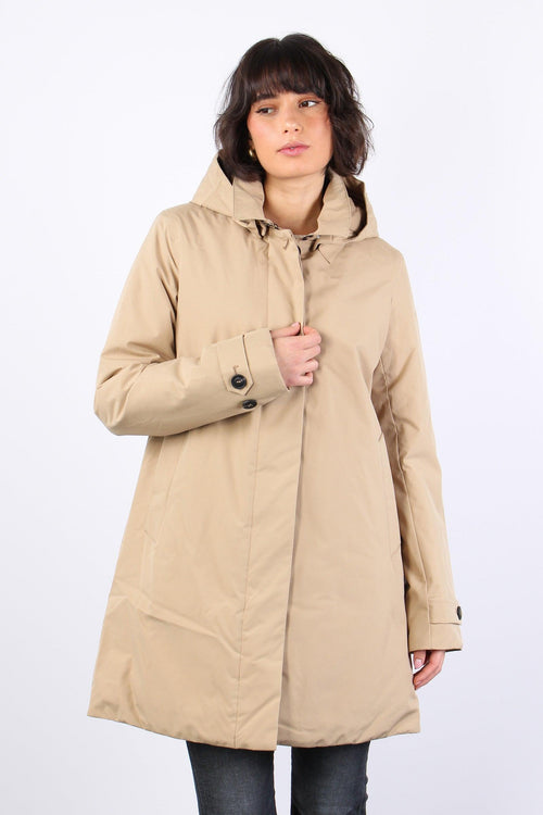 Embie Impermeabile Monopetto Beige - 2