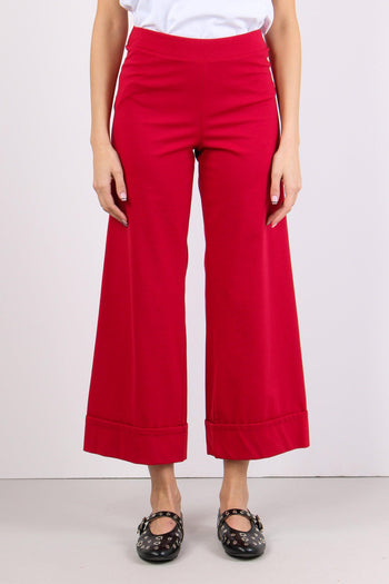 Pantalone Cropped Risvolto India - 2