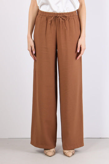Pantalone Elastico Tencel Moka - 2