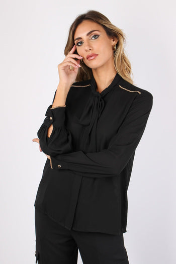 Withney Camicia Fusciacca Black - 5