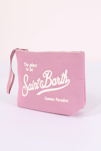 Aline Pochette Canvas Rosa - 4