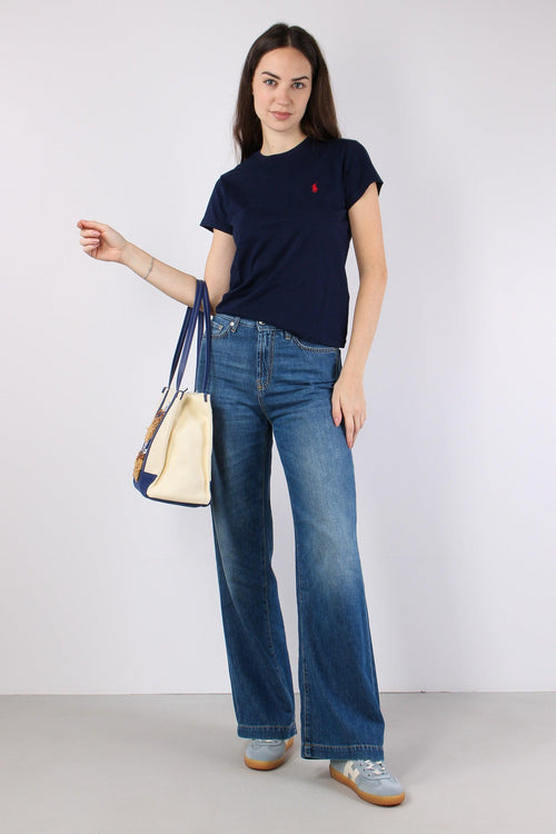 T-shirt Manica Corta Basica Cruise Navy