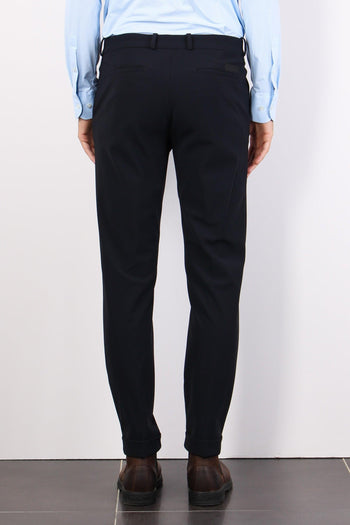 Pantalone Tecnico Risvolto Ing Blue/black - 3