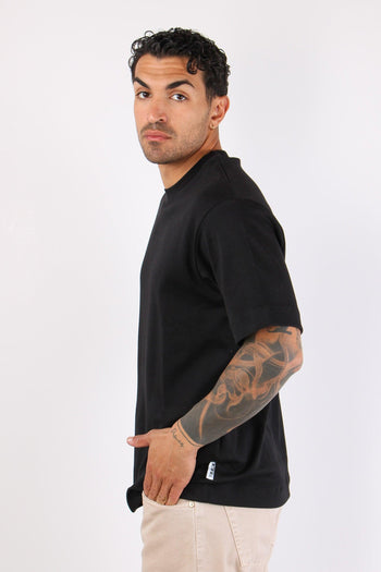 T-shirt Over Jersey Nero - 6